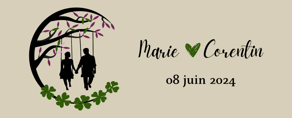 En tête site mariage